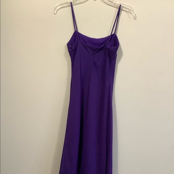 Womens Purple Long Dress. Size 3-4. - Picture 4 of 10